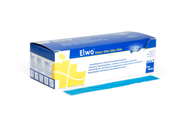 
            Elwo blau, langes, elastisches und magnetisch nachweisbares Wundpflaster
    