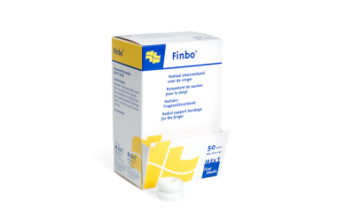 
            Finbo LARGE, radialer Fingerstützverband
    