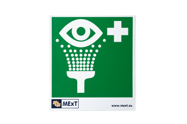 
            Lang nachleuchtende Erste-Hilfe-Signalschilder - Augendusche
    