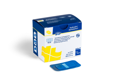 
            Hydroskin Metaldetect, blaues wasserdichtes Wundpflaster mit Hydrogelauflage
    