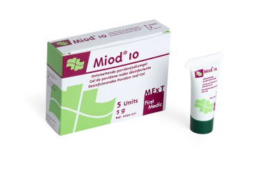 
            Miod 10, antiseptisches Povidon-Jod-Gel
    