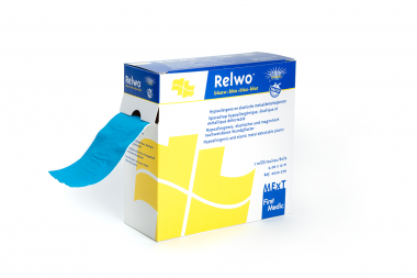 
            Relwo blau, elastisches und magnetisch nachweisbares Wundpflaster (Rolle)
    