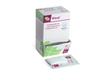 
            Waup, Reinigungstücher Totes Meersalz
    